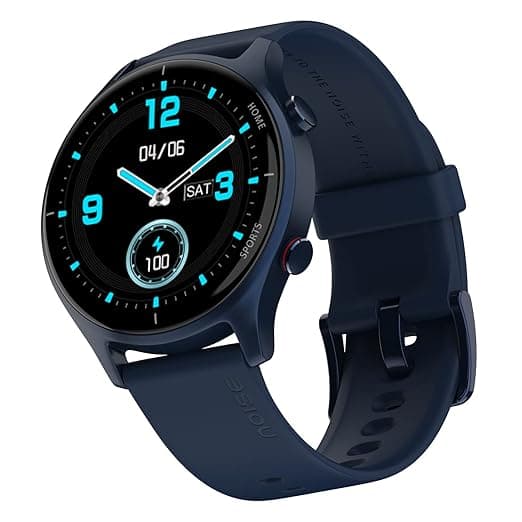 Noise Twist Bluetooth Calling Smart Watch with 1.38" TFT Biggest Display, Up-to 7 Days Battery, 100+ Watch Faces, IP68, Heart Rate Monitor, Sleep Tracking (Midnight Blue)